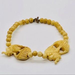 ❤️Handcarved bovan bone bracelet❤️
